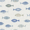 Brewster Home Fashions Key West Blue Fish Wallpaper