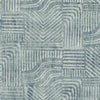 Brewster Home Fashions Pueblo Blue Global Geometric Wallpaper