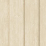 A-Street Prints Upstate Beadboard Natural Neutral Wood Wallpaper