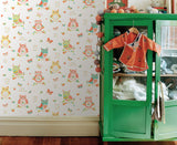 Brewster Home Fashions Fine Decor Medley Flynn White Wallpaper