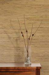 Brewster Home Fashions Kenneth James Jiangsu Grasscloth 53-65622 Taupe Wallpaper