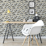 Brewster Home Fashions Brewster Brewster Kids Hn002610 Grey Wallpaper