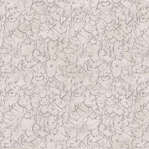 Brewster Home Fashions Sirpi Sirpi Distressed Textures Beige Wallpaper