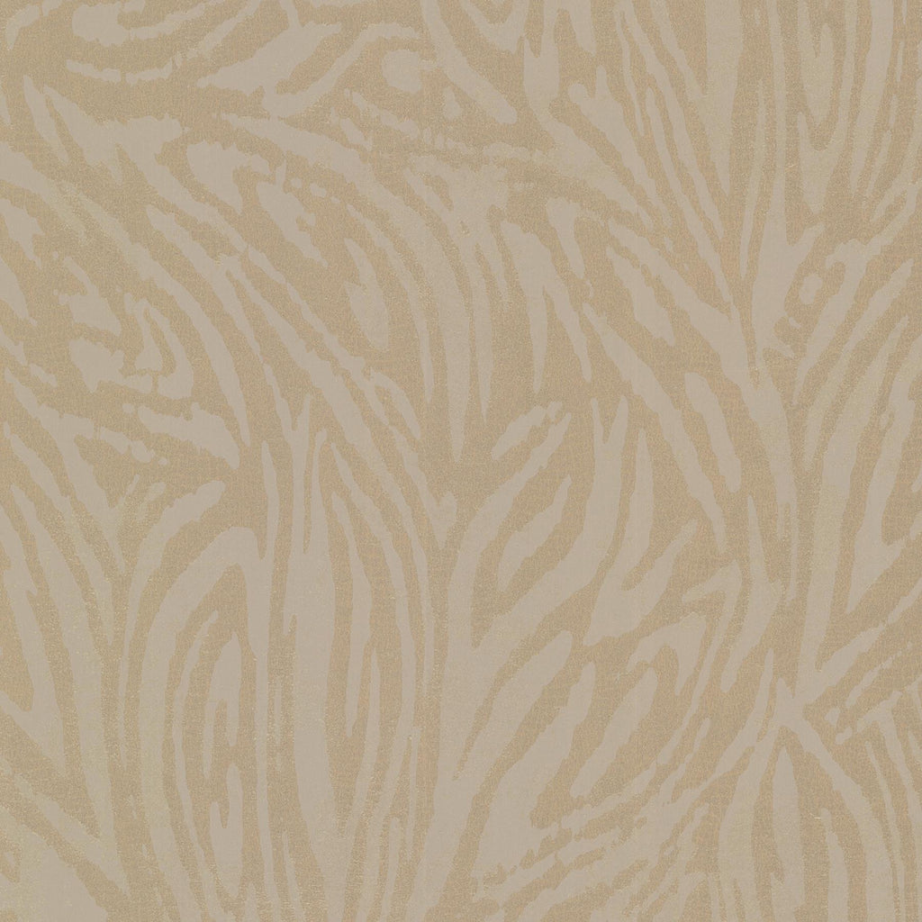 Brewster Home Fashions Tempest Abstract Zebra Brass Wallpaper