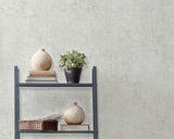 Brewster Home Fashions Advantage Geo & Textures Plaster Effects Light Grey Wallpaper