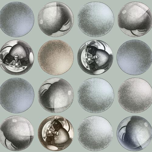 Brewster Home Fashions Sirpi Sirpi Geometrics Grey Wallpaper