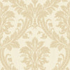 Brewster Home Fashions Clelia Beige Damask Wallpaper