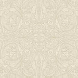 Brewster Home Fashions Fenice Beige Scroll Wallpaper