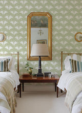 A-Street Prints Revival Trees Green Wallpaper