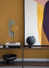 Brewster Home Fashions Advantage Cuba Distressed Textures Yellow Wallpaper