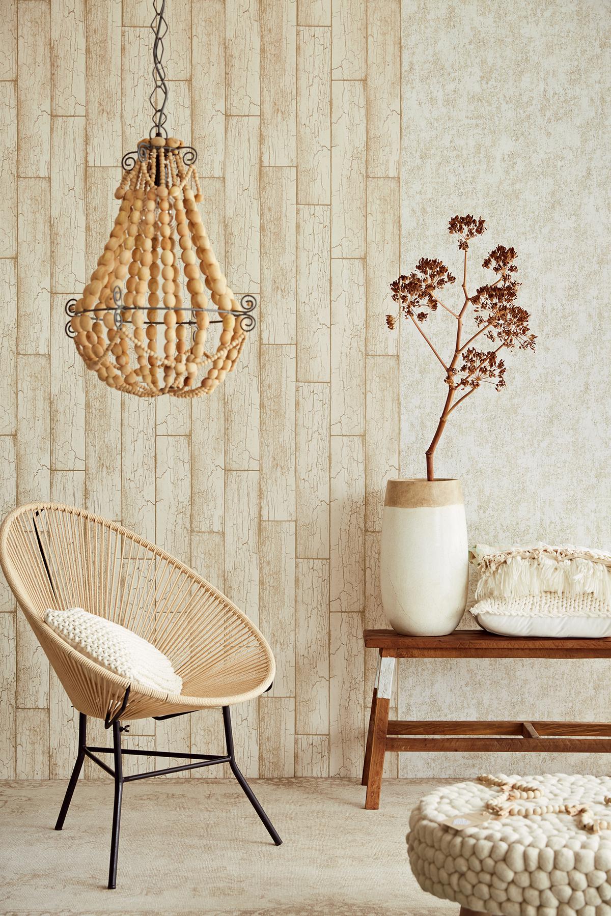 Brewster Home Fashions Eijffinger Resource 369025 Beige Wallpaper