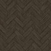 Brewster Home Fashions Kaliko Charcoal Wood Herringbone Wallpaper