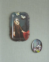 Brewster Home Fashions Eijffinger Museum Polka Dots Aqua Wallpaper