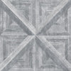 A-Street Prints Carriage House Grey Geometric Wood Wallpaper