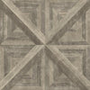 A-Street Prints Carriage House Brown Geometric Wood Wallpaper