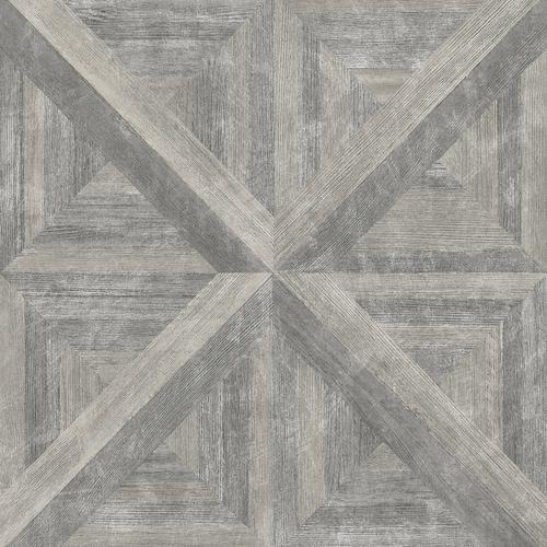A-Street Prints Carriage House Taupe Geometric Wood Wallpaper