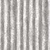 A-Street Prints Kirkland Silver Corrugated Metal Wallpaper
