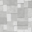 A-Street Prints Duchamp Silver Metallic Squares Wallpaper
