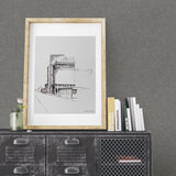 A-Street Prints Trilogy Distressed Textures Dark Grey Wallpaper