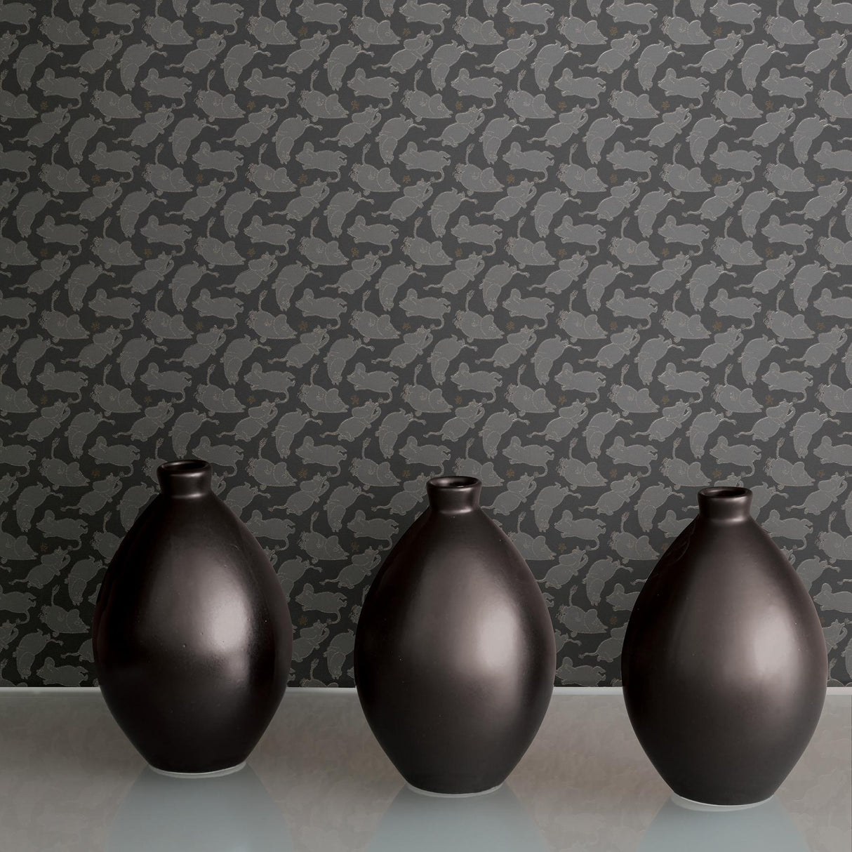 Brewster Home Fashions Sandudd Sandudd Sd5167-1 Dark Grey Wallpaper