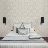 Brewster Home Fashions Crown  Cwv M1197 Cream Wallpaper
