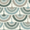 York Designer Series Feather & Fringe Green Wallpaper