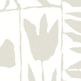 York Primitive Trees White & Cream Wallpaper