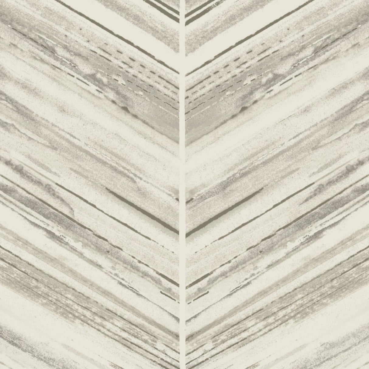 York Petite Watercolor Chevron Cream Wallpaper