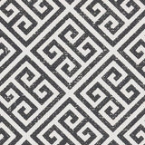 York Grecian Geometric Black Wallpaper