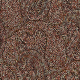 Antonina Vella Kashmir Dreams Paisley Red Wallpaper