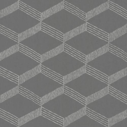 Antonina Vella Palisades Paperweave Grey & White Wallpaper