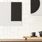 York Graphic Polyomino Pearl Wallpaper