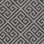 York Grecian Geometric Silver & Black Wallpaper