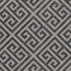 York Grecian Geometric Silver/Black Wallpaper