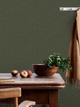 A-Street Prints Annelie Leaves Dark Green Wallpaper