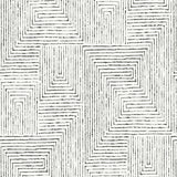 Brewster Home Fashions Scott Living Scott Living Nuwallpaper Geometrics Black Wallpaper