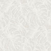 Brewster Home Fashions White Borneo Peel & Stick Wallpaper