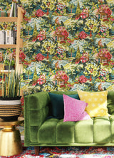 Brewster Home Fashions Caroline Et Bettina Caroline Et Bettina Nuwallpaper Flowers Multi Wallpaper