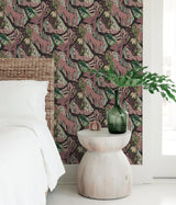 Brewster Home Fashions Pip & Lo Pip & Lo Nuwallpaper Novelty Plum Wallpaper