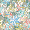 Brewster Home Fashions Pink Rain Forest Canopy Peel & Stick Wallpaper