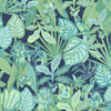 Brewster Home Fashions Blue Rain Forest Canopy Peel & Stick Wallpaper