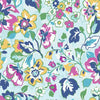 Brewster Home Fashions Turquoise Sunny Garden Peel & Stick Wallpaper