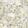Brewster Home Fashions Yellow Toile Foliage Peel & Stick Wallpaper
