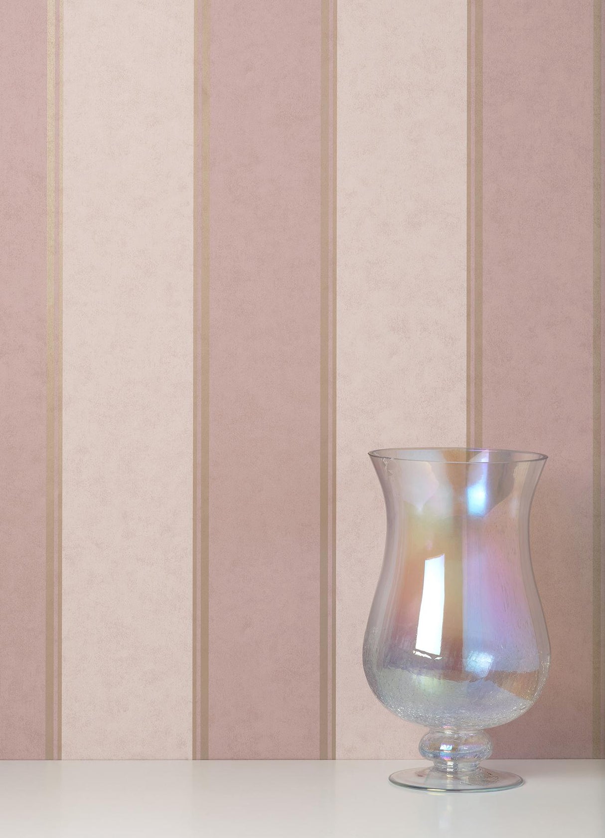 Brewster Home Fashions Brewster Archive Collection Stripes Pink Wallpaper