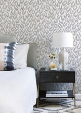 A-Street Prints Daylight Leopard Print Blush Wallpaper