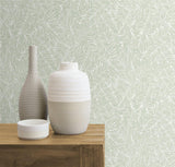 Seabrook Lush Celadon Wallpaper