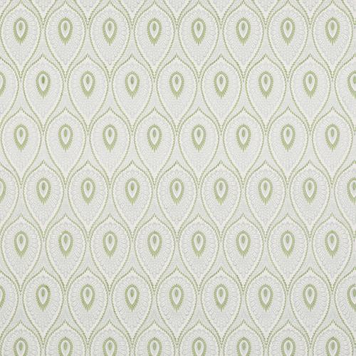 G P & J Baker ASHMORE AQUA/GREEN Fabric