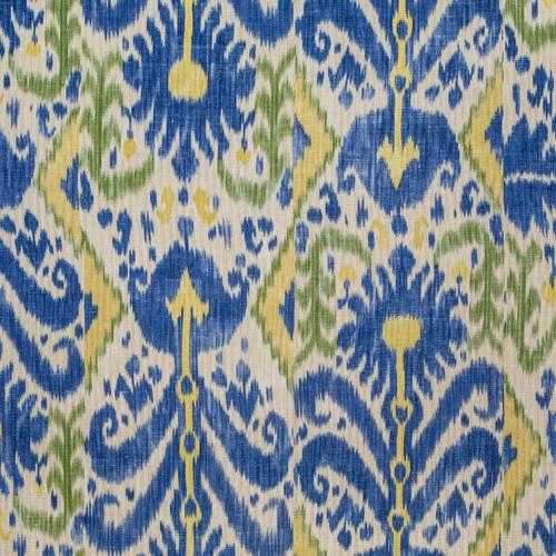 Lee Jofa KAMARA BLUE/YELLOW Fabric