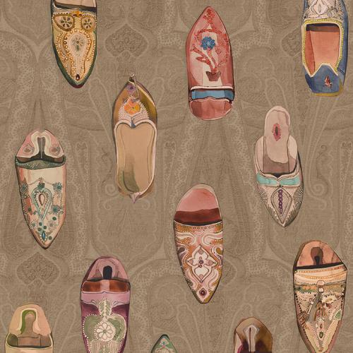 Mulberry BABOUCHES ANTIQUE Wallpaper