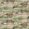Mulberry Morning Gallop Antique Wallpaper